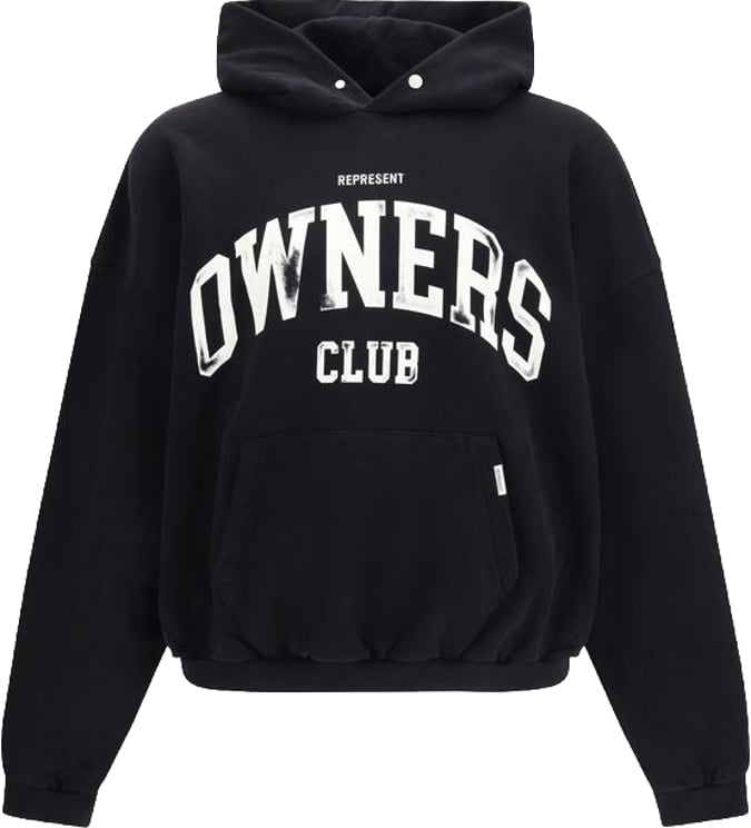 Represent Represent Black Cotton Sweatshirt