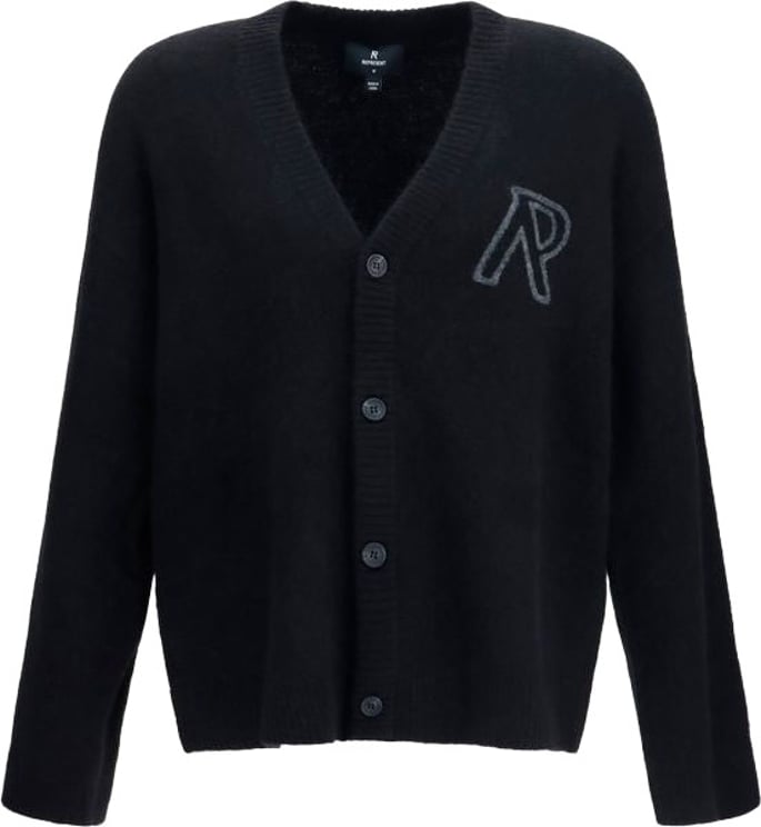 Represent Represent Black Alpaca Vicugna Pacos Cardigan