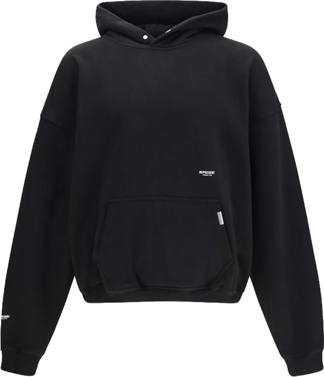 Represent Represent Black Cotton Sweatshirt