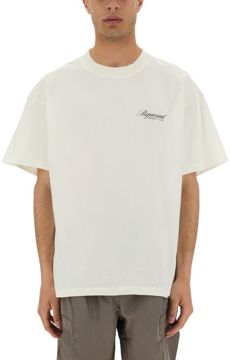 Represent "REPRESENT OWNERS CLUB SCRIPT" T-SHIRT