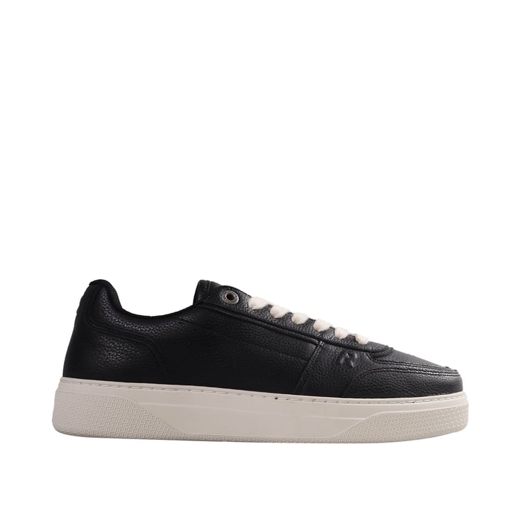 Represent Initial leren sneaker zwart