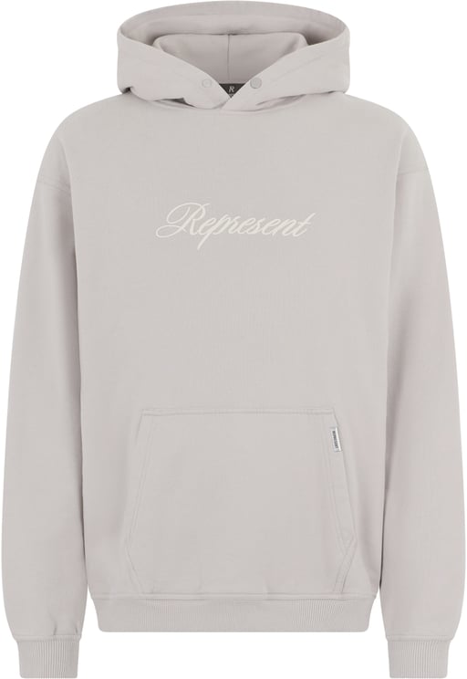 Represent Hooded Script Logo Sweatshirt