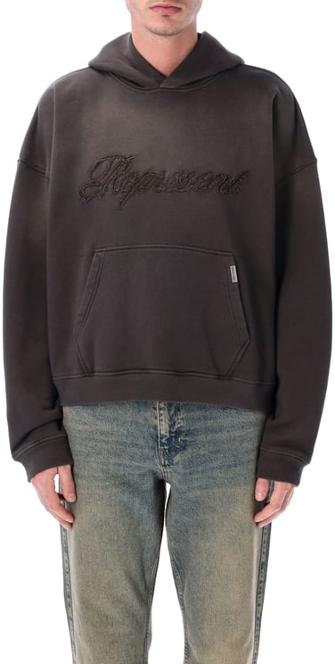 Represent Rep Reverse Applique Hoodie After Dark
