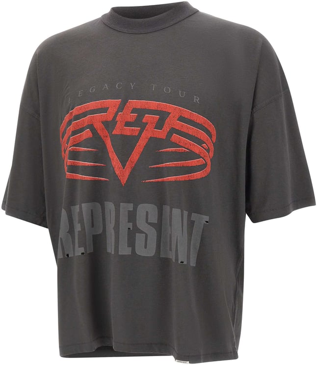 Represent T-Shirts And Polos Grey