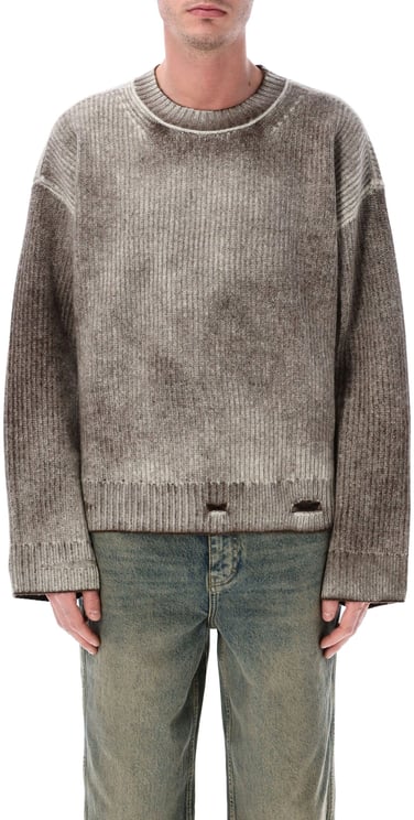 Represent Reversible Fade Out Knit Marrone