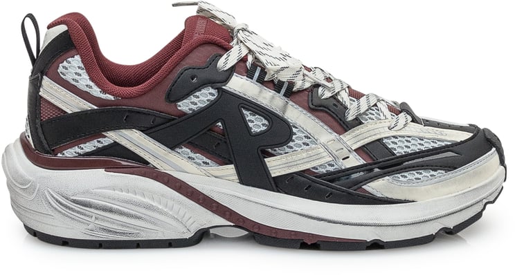 Represent Represent Sneakers Technical Runner Bordeaux e Nero