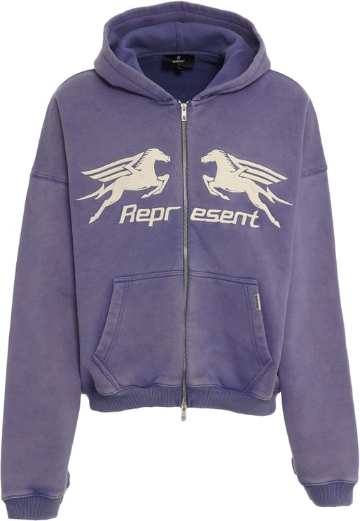 Represent Hoodie with zipper 'Pegasus'