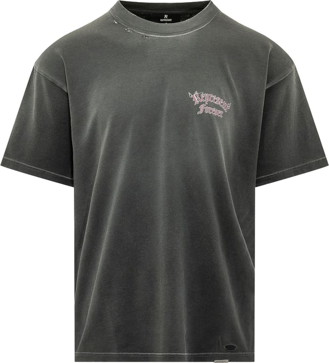 Represent T-shirt Duality con Stampa sul Petto