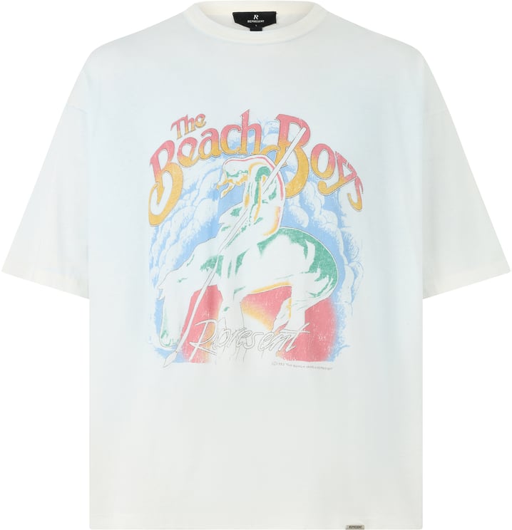 Represent T-shirt with colorful print