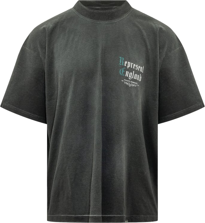 Represent T-shirt Private Members con Grafica Frontale