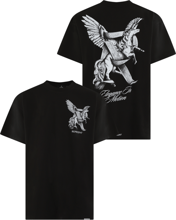 Represent Heren Elegance In Motion Shirt Zwart