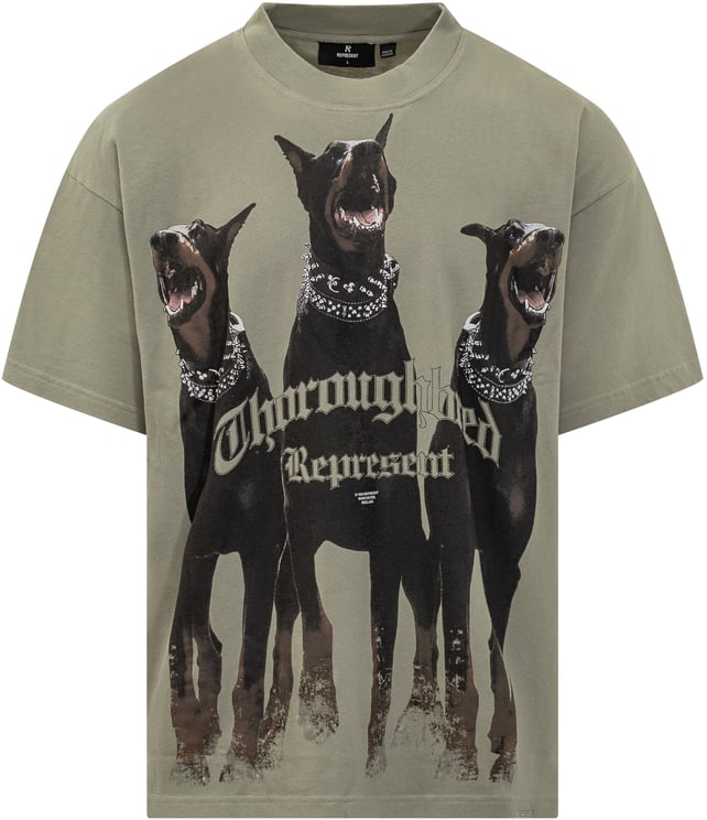 Represent Represent T-shirt con Stampa Dobermann