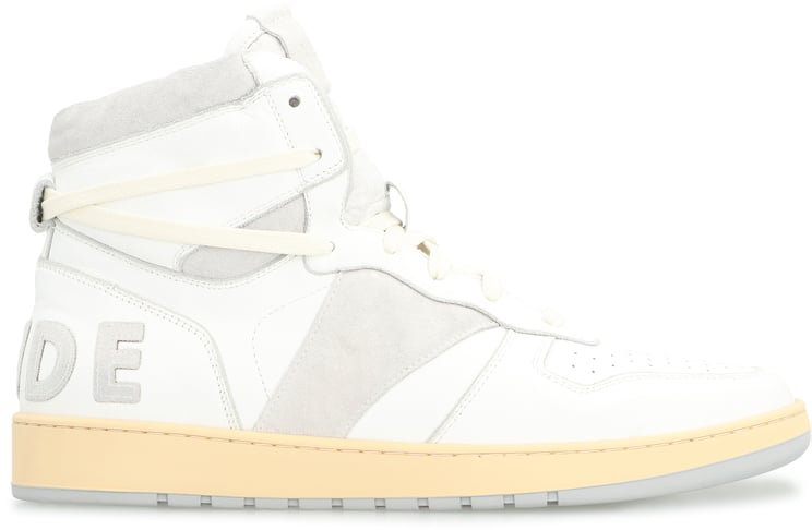 Rhude Rhecess leather high-top sneakers