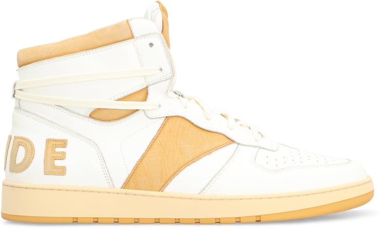 Rhude Rhecess leather high-top sneakers