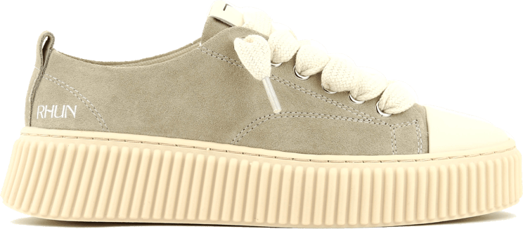 RHUN Treble Sneaker Beige Suede