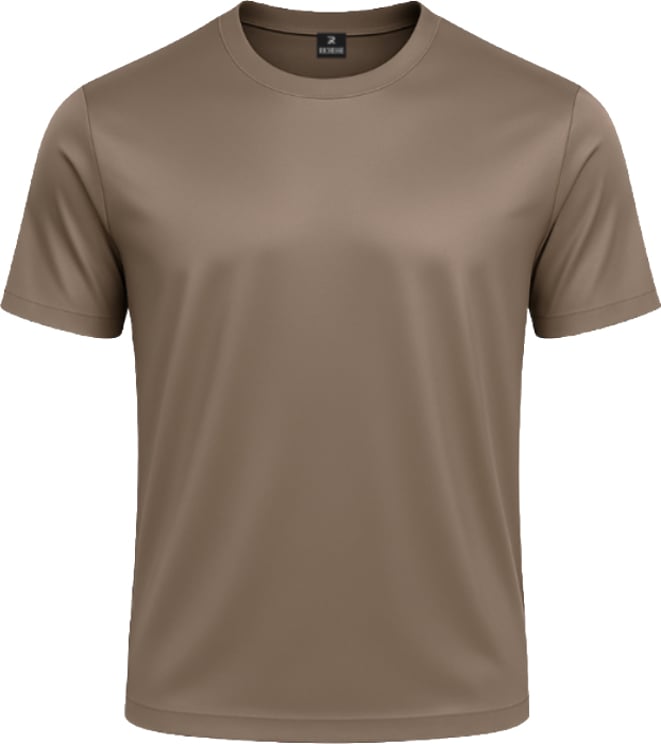 Richesse SHINY ESSENTIAL SHIRT DARK SAND