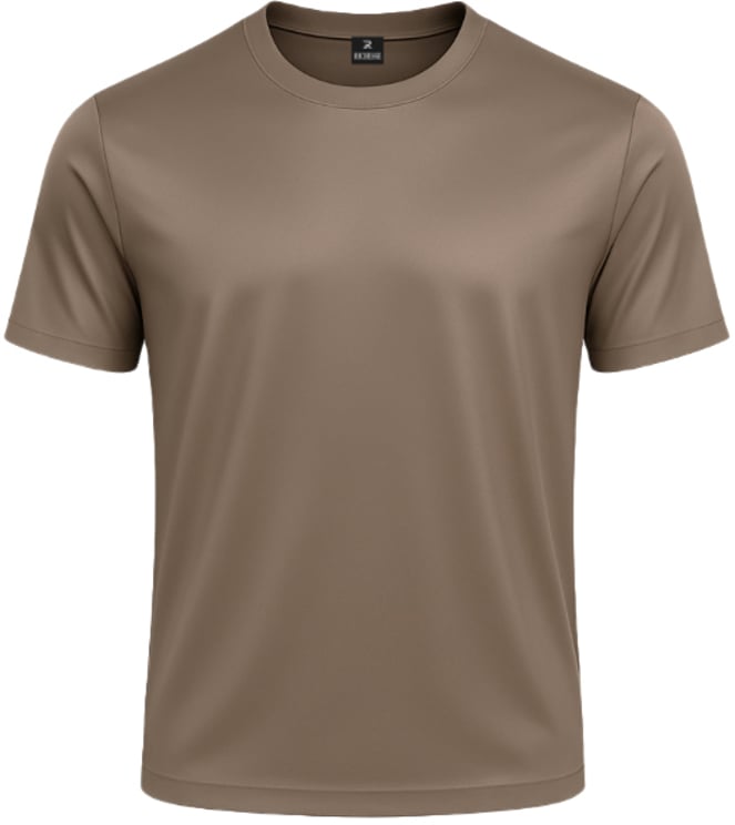 Richesse SHINY ESSENTIAL SHIRT DARK SAND