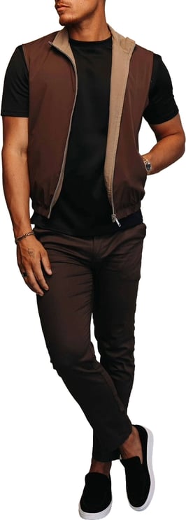 Richesse CORE BODYWARMER BEIGE BROWN