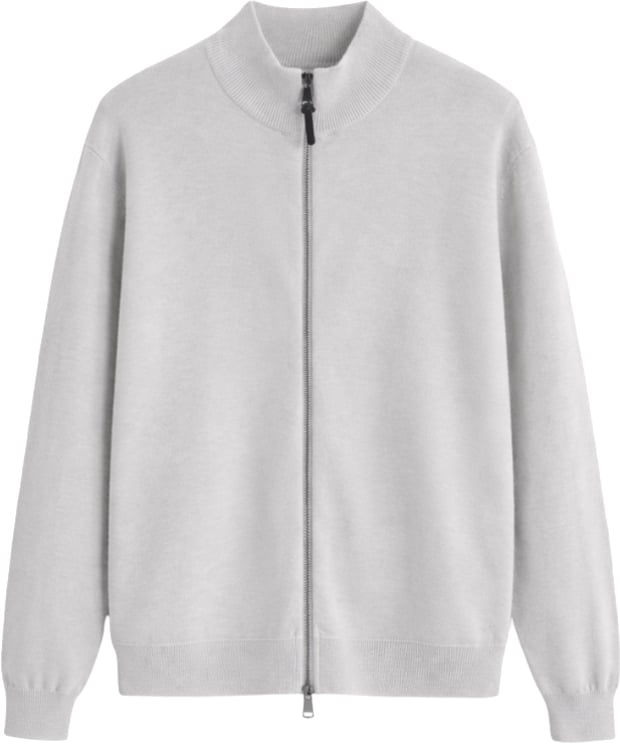 Richesse RIVAS HEAVY ZIPPER VEST | GREY