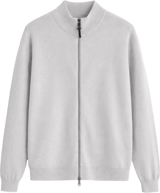 Richesse RIVAS HEAVY ZIPPER VEST | GREY