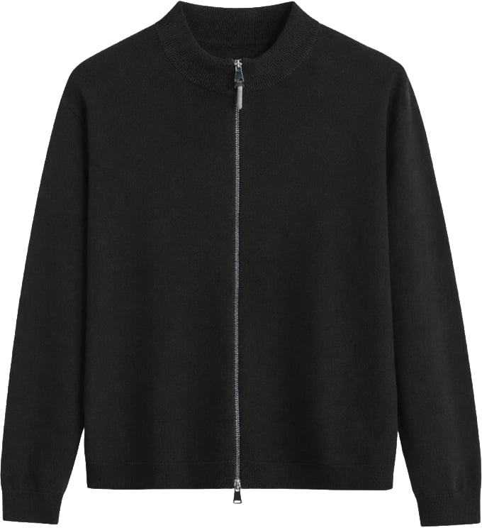 Richesse RIVAS HEAVY ZIPPER VEST | BLACK