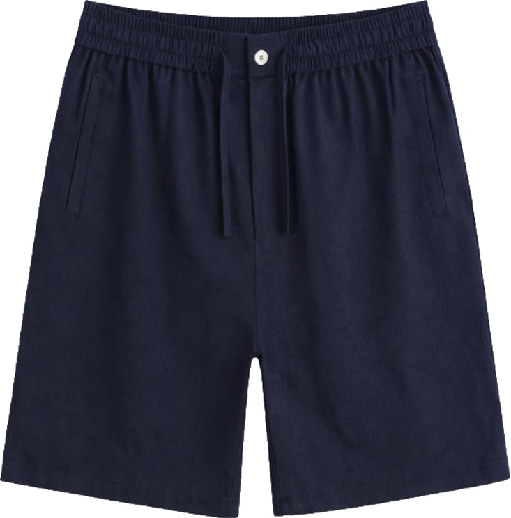 Richesse CORE LINNEN SHORT | NAVY BLUE