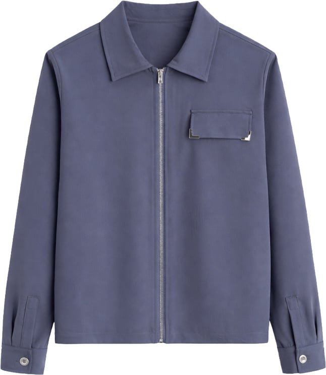 Richesse BASE ZIP JACKET | GREY