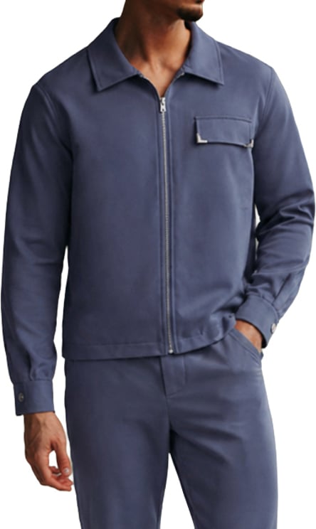 Richesse BASE ZIP JACKET | GREY