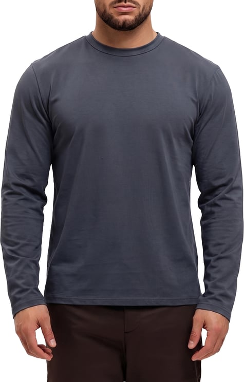Richesse SHINY ESSENTIAL LONGSLEEVE GREY