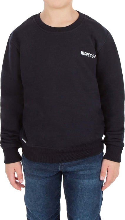 Richesse Richesse Crewneck JR Navy Blue