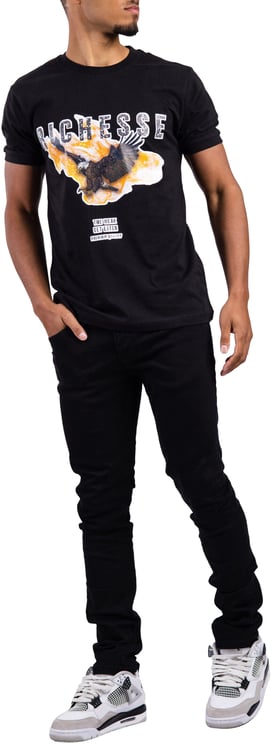 Richesse AIGLE BLACK T-SHIRT
