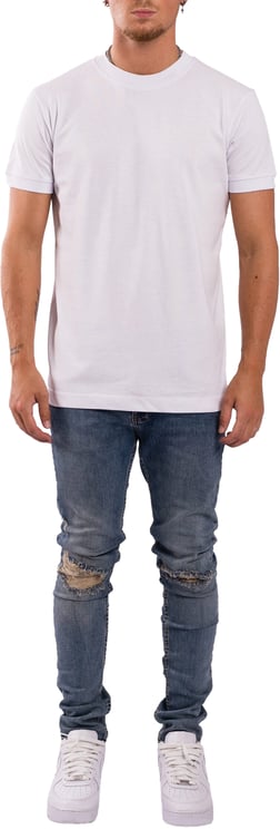 Richesse RK BLANK TEE WHITE SLIMFIT