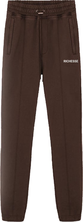 Richesse LOGO TRACKPANTS COFFEE