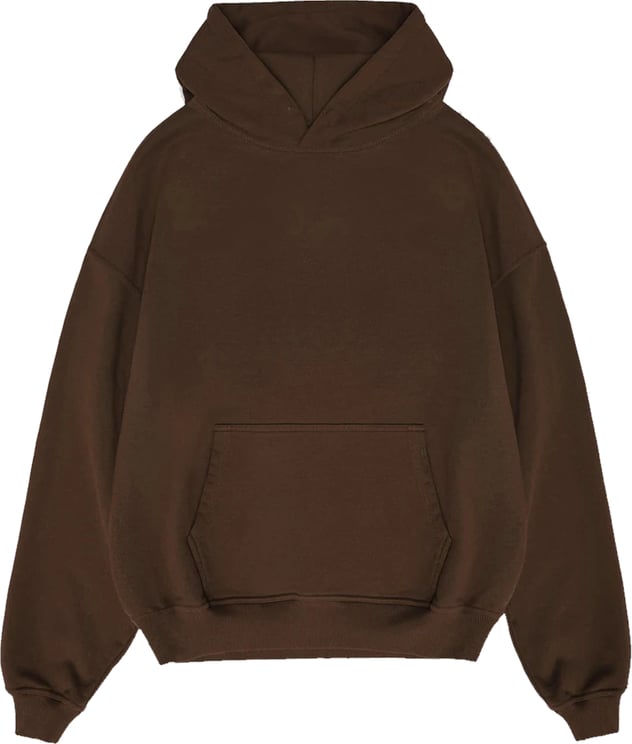 Richesse RK BLANK HOODIE COFFEE OVERSIZED