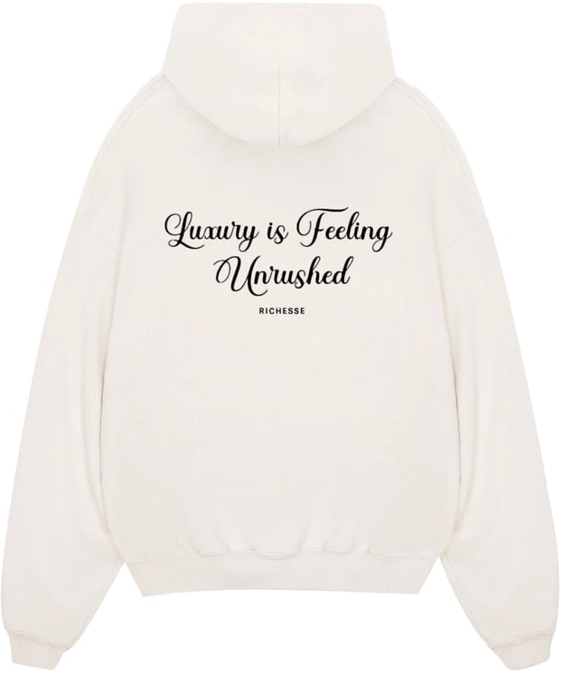 Richesse UNRUSHED HOODIE CREME