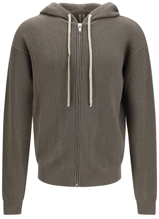 Rick Owens Rick Owens Gray Wool Oves Aries Hoodie
