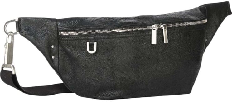 Rick Owens Sac banane grand blister Noir Bumbag  Rick Owens Femme Homme RA01E 0631 LBA 09