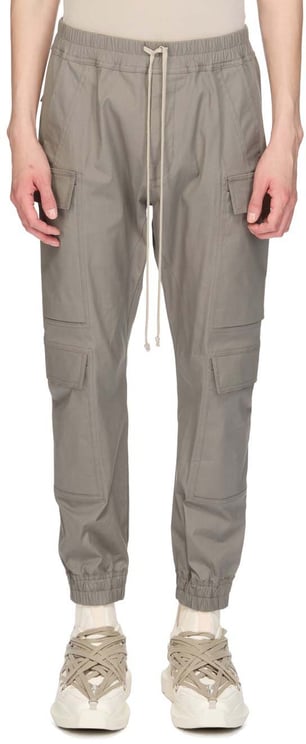 Rick Owens Pantalon multipoches coton léger Eucalyptus Mastodon megacargo Rick Owens Homme RU01F 2337 TE 35