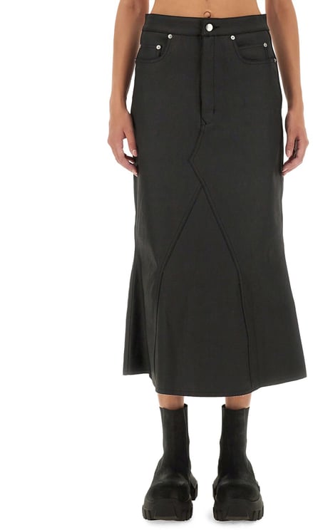 Rick Owens DENIM SKIRT