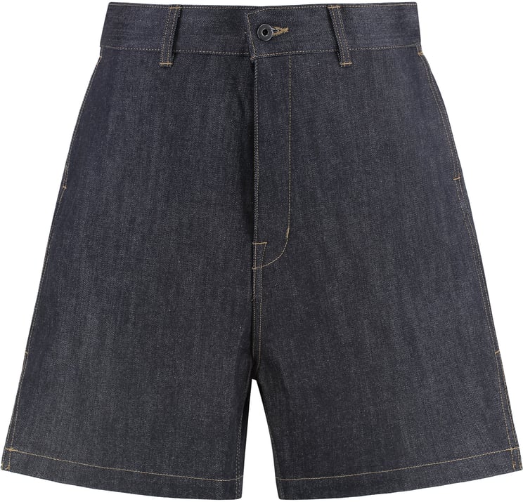 Rick Owens Rick Owens x Drkshdw - Denim bermuda shorts
