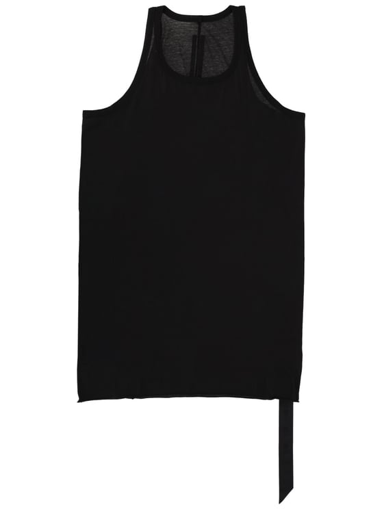 Rick Owens DRKSHDW Loose-Fitting Asymmetrical Extended Fabric Tank Top