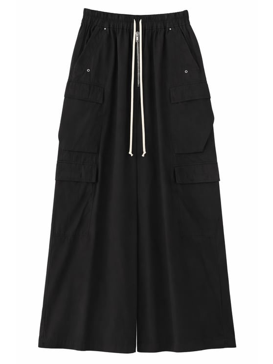 Rick Owens DRKSHDW Jumbo Belas Drawstring Wide-Leg Pants
