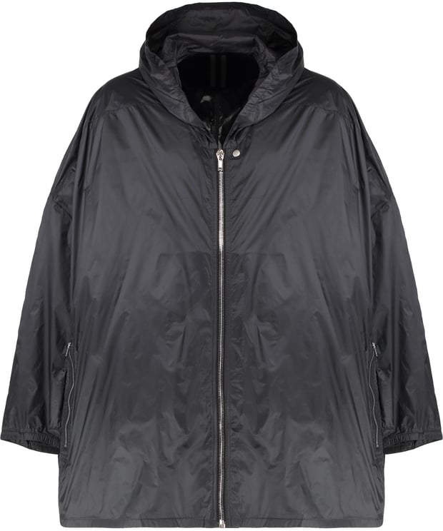 Rick Owens Technical fabric waterproof jacket