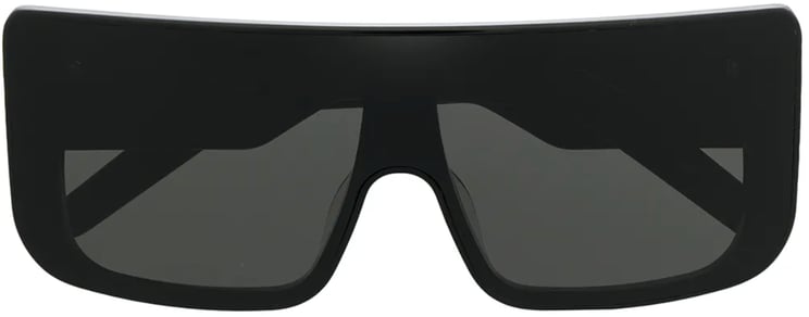 Rick Owens Sunglasses Documenta Blk Temple/blk Lens