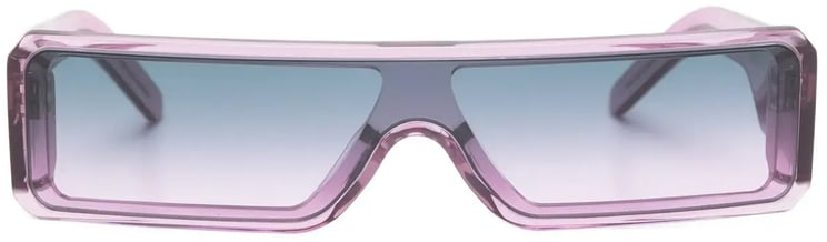 Rick Owens Sunglasses Gethshades Violet Temple/violet Degrade Lens