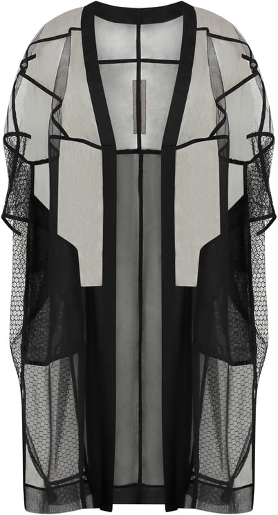 Rick Owens Tecuatl Technical fabric cardigan