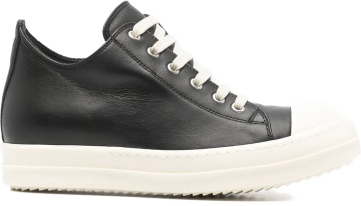 Rick Owens Low Sneaks Black/milk/milk