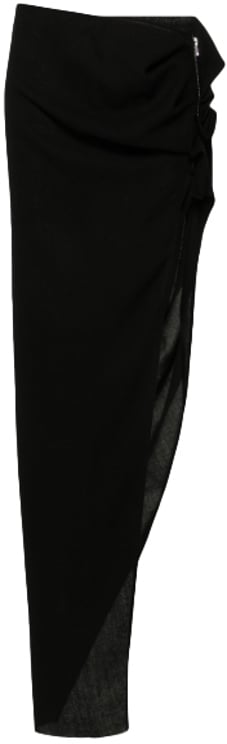 Rick Owens Gonna Edfu Skirt Black