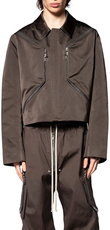 Rick Owens HEIZER MAC JKT DARK DUST