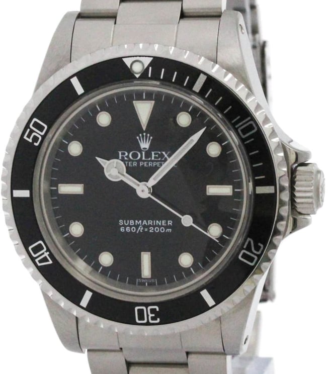 Rolex Rolex Oyster Perpetual Submariner Automatic Watch Stainless Steel 40